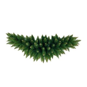 Vánoční aranžmá Přírodní PVC 80 cm